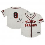 Camiseta Beisbol Hombre Birmingham Barons 8 Rings & Crwns Mesh Button Down Replica Crema
