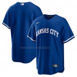 Camiseta Beisbol Hombre Kansas City Royals Alterno Replica Azul