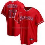 Camiseta Beisbol Hombre Los Angeles Angels Shohei Ohtani Alterno Replica Rojo