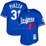 Camiseta Beisbol Hombre Los Angeles Dodgers Mike Piazza Mitchell & Ness Cooperstown Collection Mesh Batting Practice Azul Camiseta Beisbol Hombre Los Angeles Dodgers Mike Piazza Mitchell & Ness Cooperstown Collection Mesh Batting Practice Azul