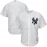 Camiseta Beisbol Hombre New York Yankees Big & Tall Replica Blanco