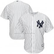 Camiseta Beisbol Hombre New York Yankees Big & Tall Replica Blanco