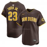 Camiseta Beisbol Hombre San Diego Padres Fernando Tatis Jr. Primera Autentico Blanco