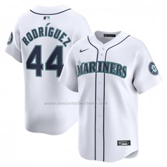 Camiseta Beisbol Hombre Seattle Mariners Julio Rodriguez Primera Limited Blanco