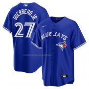 Camiseta Beisbol Hombre Toronto Blue Jays Vladimir Guerrero Jr. Alterno Autentico Azul