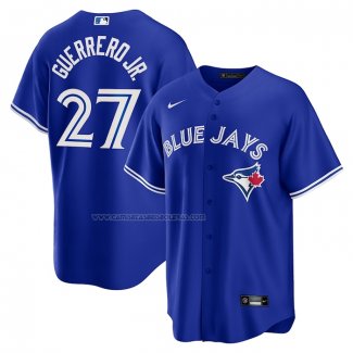 Camiseta Beisbol Hombre Toronto Blue Jays Vladimir Guerrero Jr. Primera Autentico Blanco