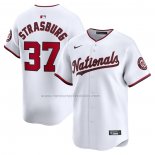 Camiseta Beisbol Hombre Washington Nationals Stephen Strasburg Primera Limited Blanco