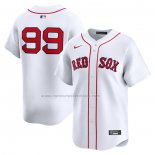 Camiseta Beisbol Hombre Boston Red Sox Alex Verdugo Primera Limited Blanco