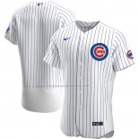 Camiseta Beisbol Hombre Chicago Cubs Primera Autentico Blanco