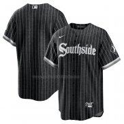 Camiseta Beisbol Hombre Chicago White Sox 2021 City Connect Replica Negro