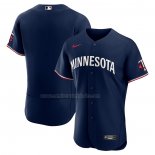 Camiseta Beisbol Hombre Minnesota Twins Road Alterno 2023 Autentico Azul