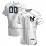 Camiseta Beisbol Hombre New York Yankees Pick-A-Player Retired Roster Primera Autentico Blanco