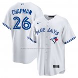 Camiseta Beisbol Hombre Toronto Blue Jays Matt Chapman Replica Blanco