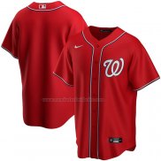 Camiseta Beisbol Hombre Washington Nationals Alterno Replica Blanco