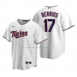 Camiseta Beisbol Nino Minnesota Twins Jose Berrios Replica Primera Blanco