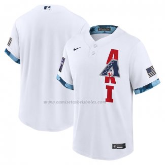Camiseta Beisbol Hombre Arizona Diamondbacks All Star 2021 Replica Blanco