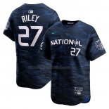 Camiseta Beisbol Hombre Austin Riley All Star 2023 Azul