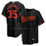 Camiseta Beisbol Hombre Baltimore Orioles Adley Rutschman Alterno Replica Negro