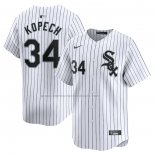 Camiseta Beisbol Hombre Chicago White Sox Michael Kopech Primera Limited Blanco