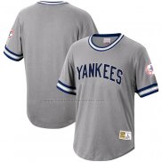 Camiseta Beisbol Hombre New York Yankees Mitchell & Ness Cooperstown Collection Wild Pitch Gris