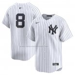 Camiseta Beisbol Hombre New York Yankees Yogi Berra Primera Limited Blanco