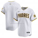 Camiseta Beisbol Hombre San Diego Padres Primera Limited Blanco