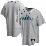 Camiseta Beisbol Hombre Seattle Mariners Road Replica Gris