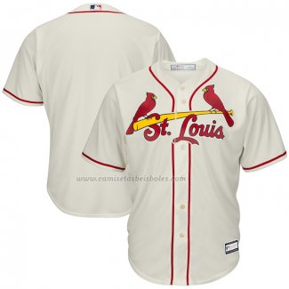 Camiseta Beisbol Hombre St. Louis Cardinals Nolan Arenado Alterno Replica Crema