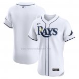 Camiseta Beisbol Hombre Tampa Bay Rays Primera Elite Blanco