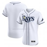 Camiseta Beisbol Hombre Tampa Bay Rays Primera Elite Blanco