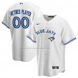 Camiseta Beisbol Hombre Toronto Blue Jays Pick-A-Player Retired Roster Primera Replica Blanco