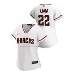 Camiseta Beisbol Mujer Arizona Diamondbacks Jake Lamb Replica Primera 2020 Blanco