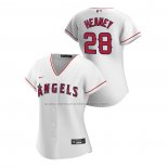 Camiseta Beisbol Mujer Los Angeles Angels Andrew Heaney Replica Primera 2020 Blanco