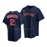 Camiseta Beisbol Nino Boston Red Sox Xander Bogaerts Replica Alterno 2020 Azul