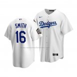 Camiseta Beisbol Nino Los Angeles Dodgers Will Smith Primera Replica 2020 Blanco