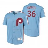 Camiseta Beisbol Nino Philadelphia Phillies Robin Roberts Cooperstown Collection Road Azul