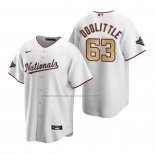 Camiseta Beisbol Nino Washington Nationals Sean Doolittle 2020 Gold Program Replica Blanco