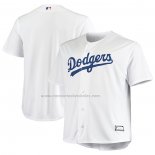 Camiseta Beisbol Hombre Los Angeles Dodgers Big & Tall Replica Blanco