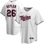Camiseta Beisbol Hombre Minnesota Twins Max Kepler Primera Replica Blanco