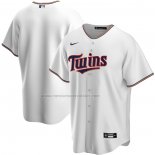 Camiseta Beisbol Hombre Minnesota Twins Primera Replica Blanco