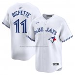 Camiseta Beisbol Hombre Toronto Blue Jays Bo Bichette Primera Limited Blanco