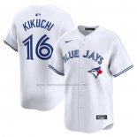 Camiseta Beisbol Hombre Toronto Blue Jays Yusei Kikuchi Primera Limited Blanco