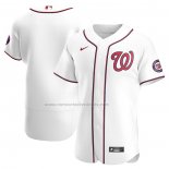 Camiseta Beisbol Hombre Washington Nationals Primera Autentico Blanco