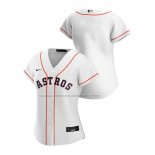 Camiseta Beisbol Mujer Houston Astros Replica Primera 2020 Blanco