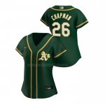 Camiseta Beisbol Mujer Oakland Athletics Matt Chapman Replica Alterno 2020 Verde