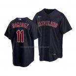 Camiseta Beisbol Nino Cleveland Guardians Jose Ramirez Replica Alterno 2020 Azul