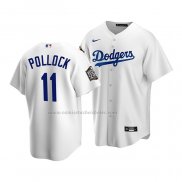 Camiseta Beisbol Nino Los Angeles Dodgers A.j. Pollock Primera Replica 2020 Blanco