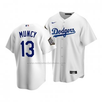 Camiseta Beisbol Nino Los Angeles Dodgers Max Muncy Primera Replica 2020 Blanco