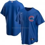 Camiseta Beisbol Hombre Chicago Cubs Alterno Replica Azul