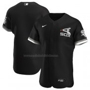 Camiseta Beisbol Hombre Chicago White Sox Alterno Autentico Negro